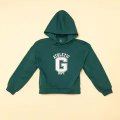 GAP - Saco para Niña con Logo con capucha de Algodón
