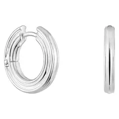 TOUS - Aretes de aro de plata 1950