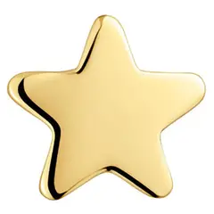 TOUS - Dije estrella con baño de oro 18 kt sobre plata 1951