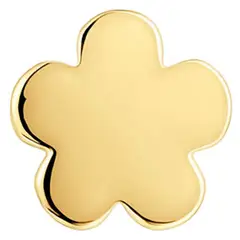 TOUS - Dije flor con baño de oro 18 kt sobre plata 1951