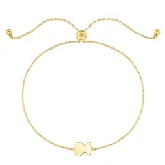 TOUS - Pulsera Motivo Oso De Oro Y Lapislázuli 1950