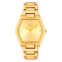 TOUS - Reloj analógico con brazalete acero IPG dorado Karat