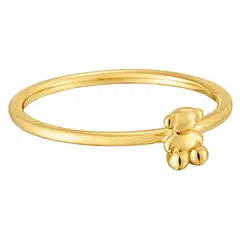 TOUS - Anillo de oro y detalle oso Bold Bear