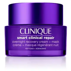 CLINIQUE - Crema hidratante tratamiento antiedad smart repair overnight 2 recovery para todo tipo de piel 50 ml