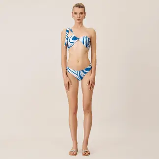 ONDA DE MAR - Panty de vestido de baño Christy básico con estampado