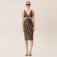 ONDA DE MAR - Salida de baño Vestido Animal print