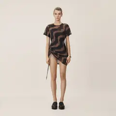 ONDA DE MAR - Salida de baño Blusa Animal print