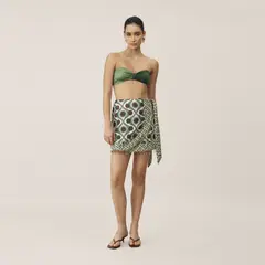 ONDA DE MAR - Salida de baño Falda con estampado