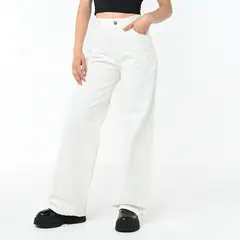 SYBILLA - Jean Wide Leg Mujer Tiro medio