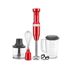 KITCHENAID - Licuadora de mano 180 W 2 velocidades + 4 Accesorios