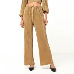 MOSSIMO - Pantalón Wide Leg Mujer Tiro alto Rayas