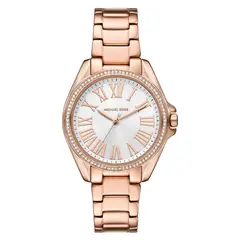 MICHAEL KORS - Reloj Mujer KAYCIE. Acero Inoxidable Oro Rosa MK4853
