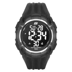 SKECHERS - Reloj Hombre El Porto. Reloj Poliuretano Negro SR1008
