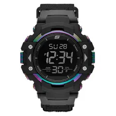 SKECHERS - Reloj Hombre Keats. Reloj Nailon Negro SR1118