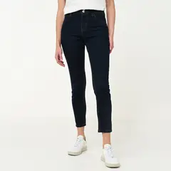 NEWPORT - Jean Skinny Mujer Tiro alto de Algodón