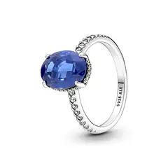 PANDORA - Anillo de Compromiso Brillante En Plata Esterlina