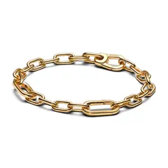 PANDORA - Brazalete ME Eslabones Link Pequeños Recubrimiento en Oro