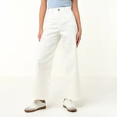 SYBILLA - Jean Culotte Mujer Tiro alto