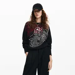 DESIGUAL - Saco Mujer con Estampado