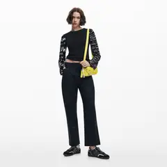 DESIGUAL - Camiseta Mujer con Estampado Manga larga