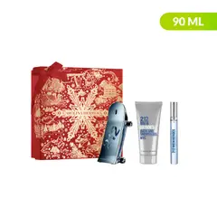 CAROLINA HERRERA - Set de Perfume 212 Men Heroes Incluye: Perfume EDT 100 ml + Gel de Baño 100 ml + Eau de Toilette 10 ml