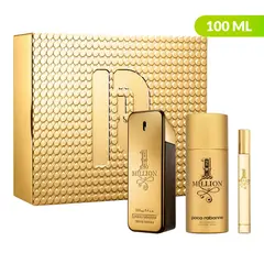 RABANNE - Set de Perfume One Million Hombre Incluye: Desodorante 150 ml + Eau de Toilette 10 ml