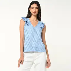 UNIVERSITY CLUB - Camiseta Mujer Sin mangas