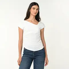 UNIVERSITY CLUB - Blusa Mujer Manga corta