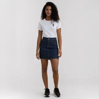 LEVIS - Falda de jean Mini Mujer de Algodón