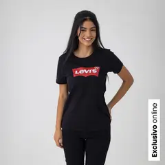 LEVIS - Camiseta Mujer con Estampado Manga corta de Algodón