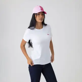 LEVIS - Camiseta Mujer con Estampado Manga corta de Algodón