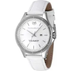 TECHNOMARINE - Reloj Para Mujer Moonsun. Reloj Análogo Cuero Blanco