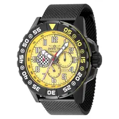 INVICTA - Reloj Unisexo Racing . Reloj Acero Inoxidable Negro