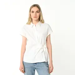 BASEMENT - Camisa Mujer Manga corta de Algodón