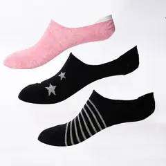 SYBILLA - Medias Mujer Invisible Pack de 3