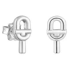 TOUS - Aretes pequeños de plata 14 mm MANIFESTO