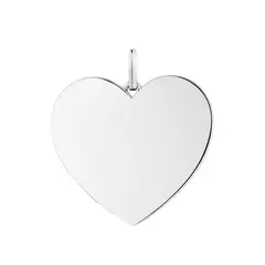 TOUS - Dije mediano corazón de plata 29 mm Sweet Dolls