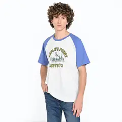 LEVIS - Camiseta Hombre Con Estampado Recto de Algodón