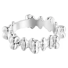 TOUS - Anillo mediano de plata motivos oso Bold Bear