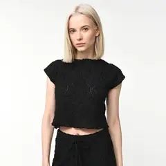 BASEMENT - Camiseta Mujer Manga corta