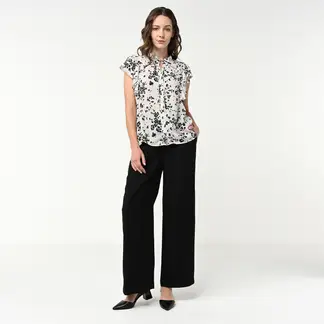 APOLOGY - Camisa Mujer Con Boleros Sin mangas
