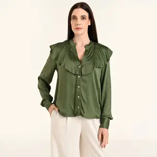 APOLOGY - Camisa Mujer Manga larga