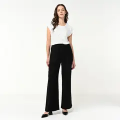 APOLOGY - Pantalón Culotte Mujer Tiro alto