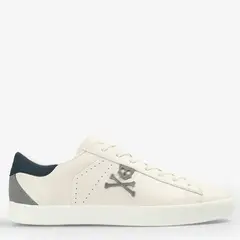 SCALPERS - Tenis Moda Henry Hombre Blancos