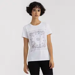 LEVIS - Camiseta Mujer Estampado Manga corta de Algodón