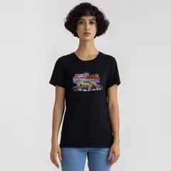 LEVIS - Camiseta Mujer Estampado Manga corta de Algodón