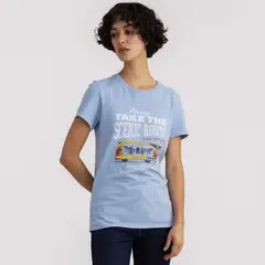 LEVIS - Camiseta Mujer Estampado Manga corta de Algodón