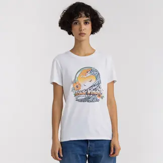 LEVIS - Camiseta Mujer Estampado Manga corta de Algodón