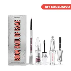 BENEFIT - Kit lápiz de cejas + gel voluminizador de cejas + gel fijador de cejas Brow Haul of fame