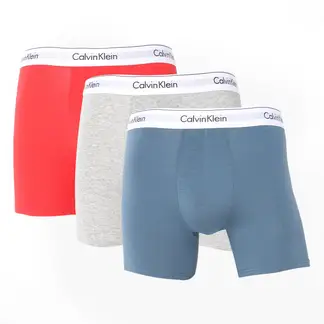 CALVIN KLEIN - Boxers Hombre Pack de 3 de Algodón